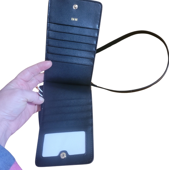 NWT JW PEI Crossbody Phone Bag and Wallet in Black - Picture 2 of 4
